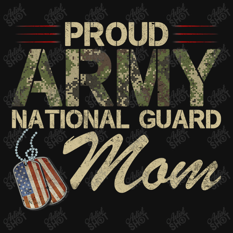 Proud Army National Guard Mom Mothers Day Crew Socks | Artistshot