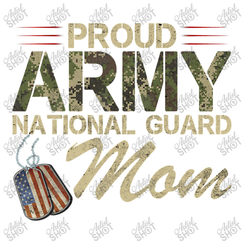 Proud Army National Guard Mom Mothers Day Sticker | Artistshot