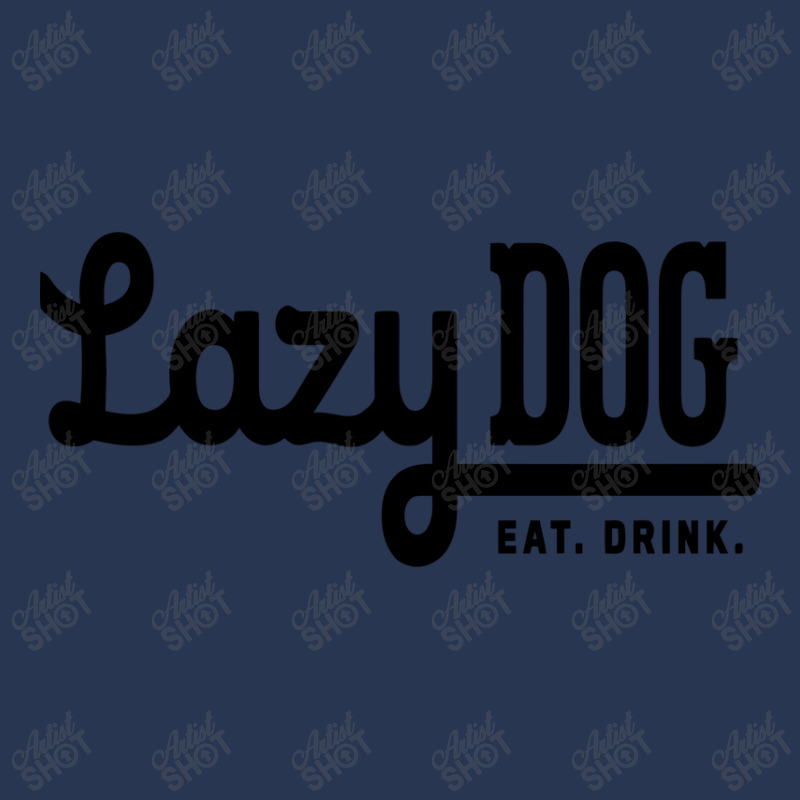 Lazy Dog, Restaurant & Bar Design Men Denim Jacket | Artistshot