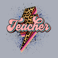 Back To School Teacher Leopard Lightning Bolt Motivational Tank Dress | Artistshot