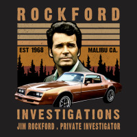 The Rockford Files Shirt Jim Rockford 1970's Detective With Sayings Gi T-shirt | Artistshot