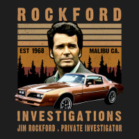 The Rockford Files Shirt Jim Rockford 1970's Detective With Sayings Gi Classic T-shirt | Artistshot