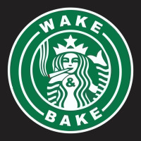 Wake And Bake Mermaid Cannabis T-shirt | Artistshot