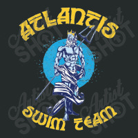 Atlantis Swim Team, Distressed   Atlantis Women's Triblend Scoop T-shirt | Artistshot