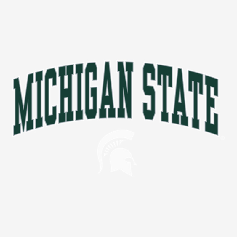 Michigan State Spartans Arch Over Dark Heather Pullover Hoodie Toddler 3/4 Sleeve Tee | Artistshot