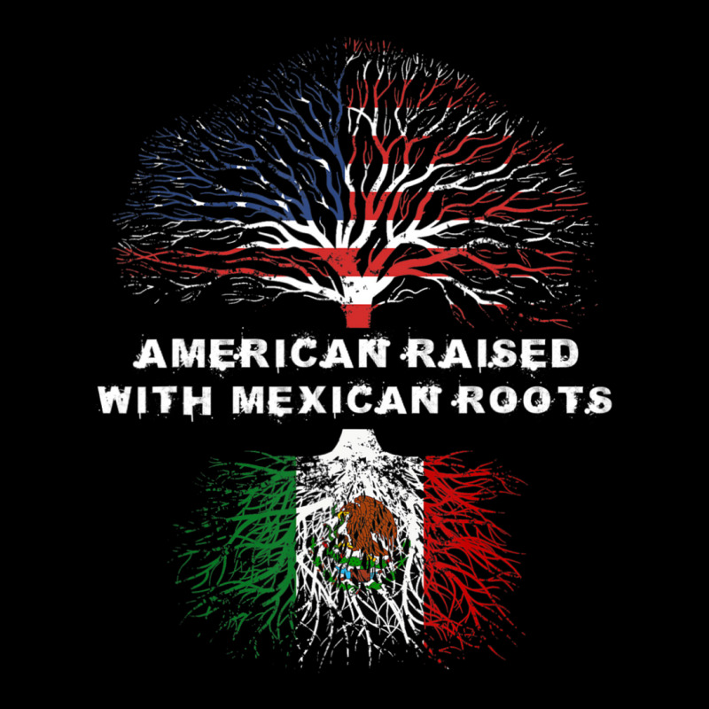 American Raised With Mexican Roots Mexico Adjustable Cap by cm-arts | Artistshot