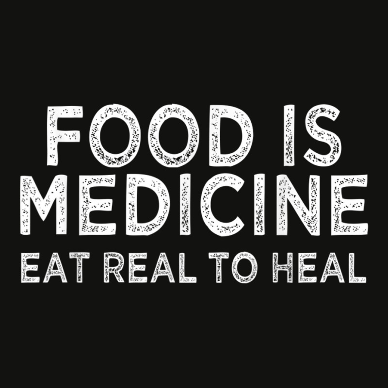 Food Is Medicine Quote For Nutritionist Dietician Naturopath T Shirt Scorecard Crop Tee by cm-arts | Artistshot