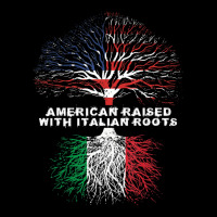 American Raised With Italian Roots Italy Fleece Short | Artistshot