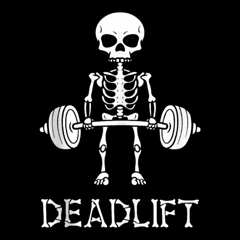 Skeleton Dead Lift Funny Halloween Lifting Weights Men Women Tank Top V-neck Tee | Artistshot