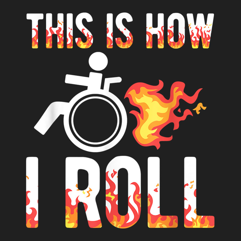 Handicapped Crippled Amputee Disabled Wheelchair How I Roll T Shirt Ladies Polo Shirt by cm-arts | Artistshot