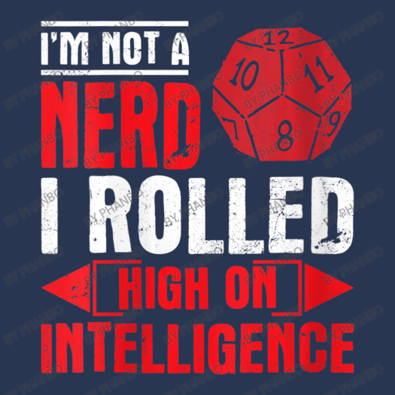 Im Not A Nerd I Rolled High On Intelligence Rpg Dungeon Vneck Ladies Denim Jacket by PhanBo | Artistshot