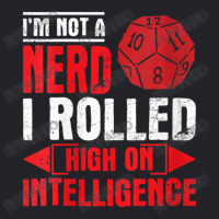 Im Not A Nerd I Rolled High On Intelligence Rpg Dungeon Vneck Youth Tee | Artistshot