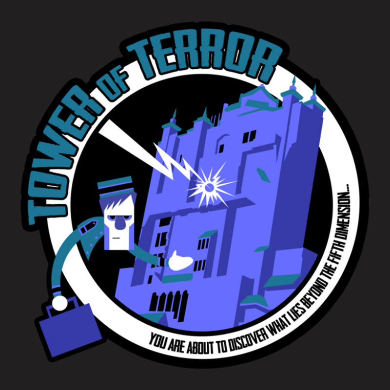 Tower Of Terror - Blue T-shirt | Artistshot