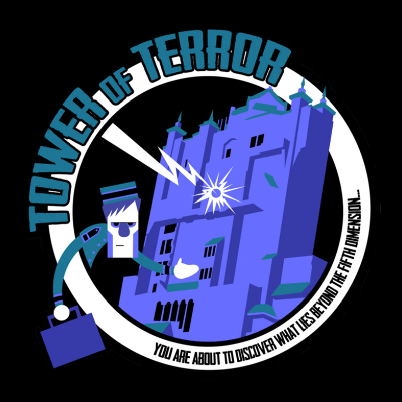 Tower Of Terror - Blue Pocket T-shirt | Artistshot