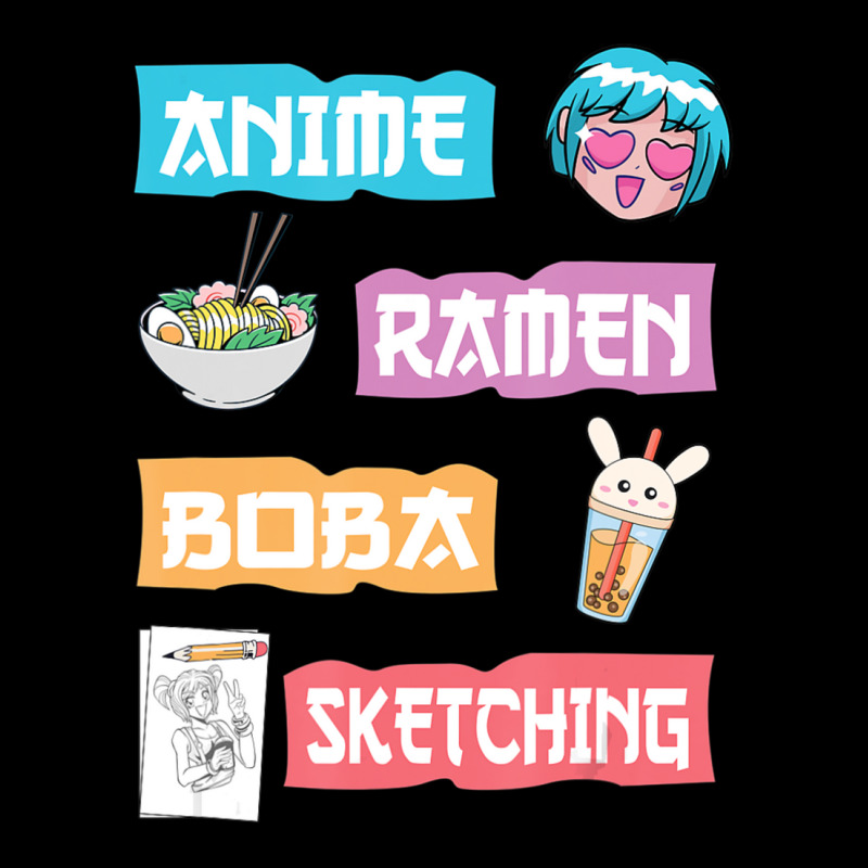 Anime Ramen Boba Sketching Kawaii Anime Lover Merch Adjustable Cap | Artistshot