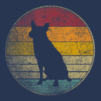 Australian Cattle Dog Gif Retro Style Vintage 70s 80s Men Denim Jacket | Artistshot