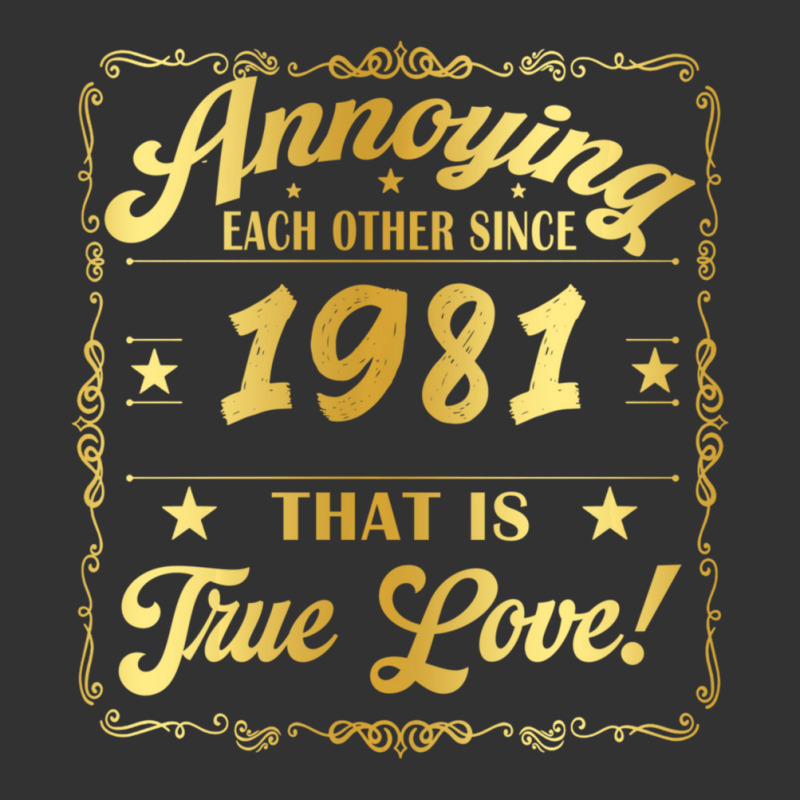 Annoying Each Other Since 1981 Wedding Anniversary Him Her Baby Bodysuit by cm-arts | Artistshot