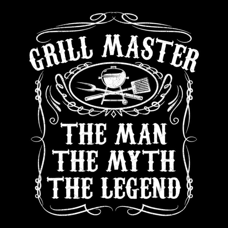 Grill Master The Man The Myth Legend Bbq Smoker Legging by cm-arts | Artistshot