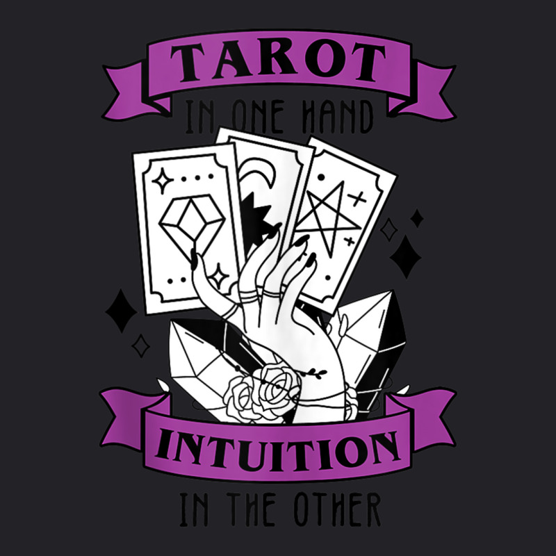 Tarot In One Hand Witch Divine Divination Fortune Tellers Tank Top Youth Tee by cm-arts | Artistshot