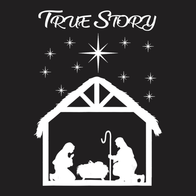 Jesus Birthday True Story Christmas Christ Manger T-Shirt by thangdinhsinhelf | Artistshot