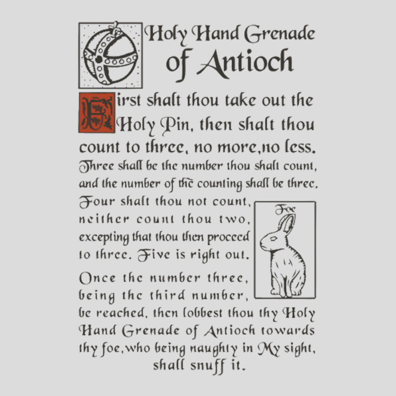 Holy Hand Grenade Script Holy Grail Men's Polo Shirt | Artistshot