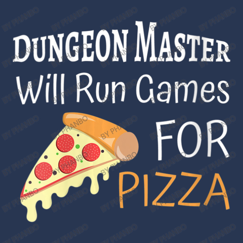 Master Of The Dungeon Will Run Games For Pizza Ladies Denim Jacket by PhanBo | Artistshot