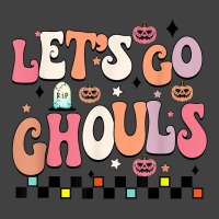 Let's Go Ghoul Retro Halloween Ghost Spooky Season Women Vintage T-shirt | Artistshot