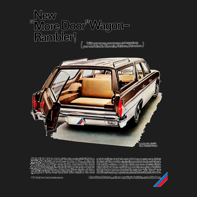 Rambler Station Wagon Advert Classic T-shirt by cm-arts | Artistshot