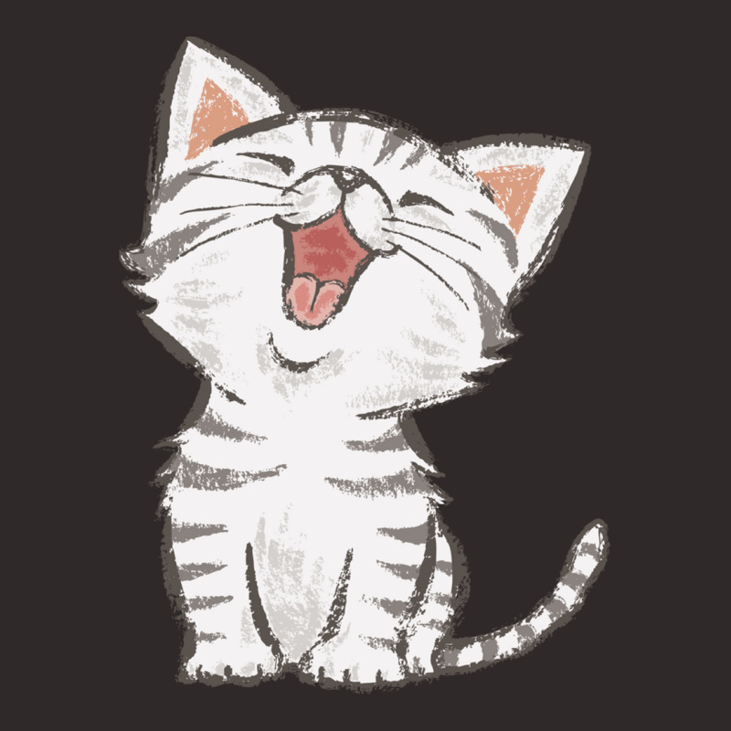 American Shorthair Happy Racerback Tank by DeniseRamsey | Artistshot