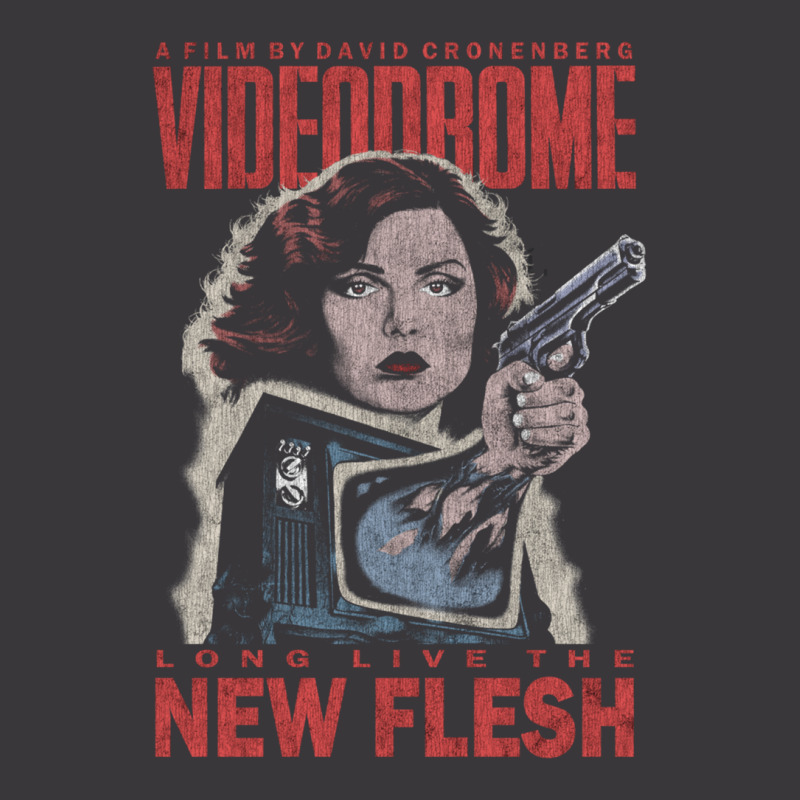 Videodrome (distressed) Ladies Curvy T-Shirt by TerryFoutch | Artistshot