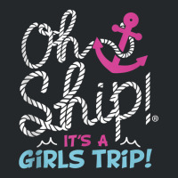 Oh Ship It's A Girlstrip   Oh Ship Cruise Tank Top Crewneck Sweatshirt | Artistshot