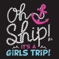 Oh Ship It's A Girlstrip   Oh Ship Cruise Tank Top Waist Apron | Artistshot