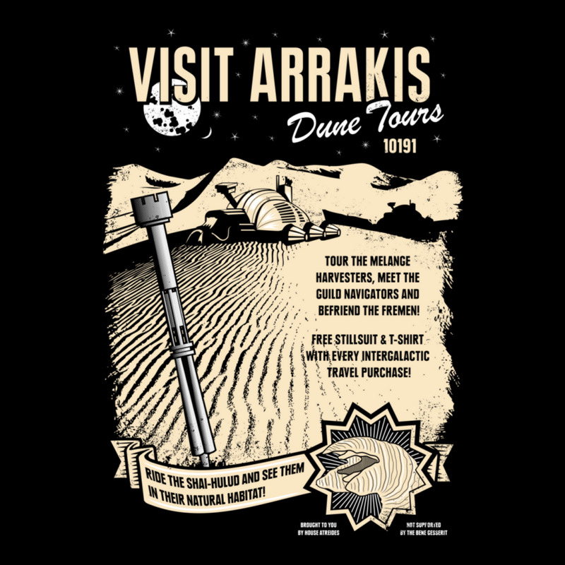 Visit Arrakis V-neck Tee | Artistshot