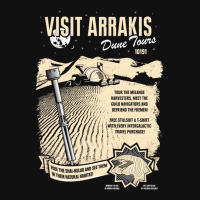 Visit Arrakis Oval Patch | Artistshot