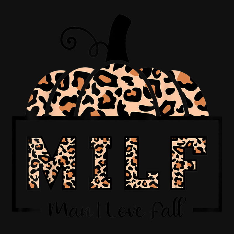 Milf Man I Love Fall Funny Woman Autumn Seasons Lover Baby Bibs by Garnet | Artistshot