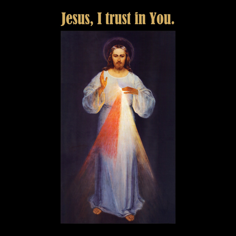 Jesus I Trust In You Divine Mercy-1mrc3 Pocket T-shirt | Artistshot