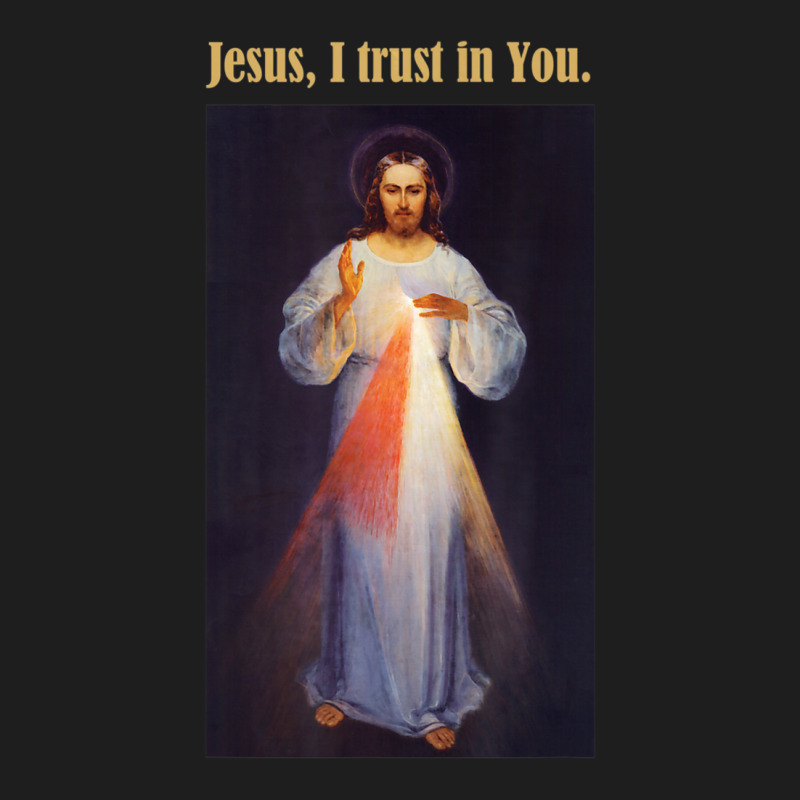 Jesus I Trust In You Divine Mercy-1mrc3 Classic T-shirt | Artistshot