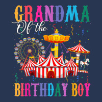 Grandma Of The Birthday Boy Ringmaster Circus Birthday Party T Shirt Ladies Denim Jacket | Artistshot