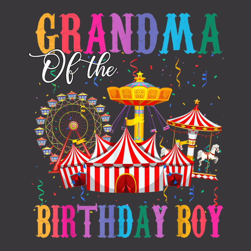 Grandma Of The Birthday Boy Ringmaster Circus Birthday Party T Shirt Ladies Curvy T-Shirt by cm-arts | Artistshot