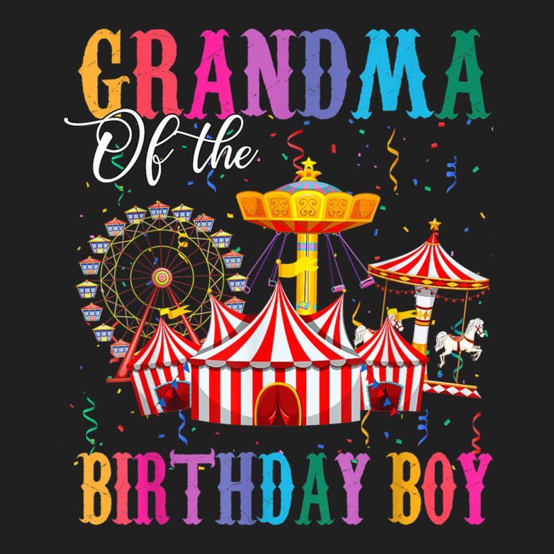 Grandma Of The Birthday Boy Ringmaster Circus Birthday Party T Shirt Ladies Polo Shirt by cm-arts | Artistshot