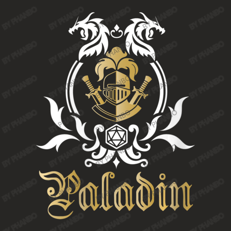 Paladin Class Dungeons And Rpg Dragons Ladies Fitted T-Shirt by PhanBo | Artistshot