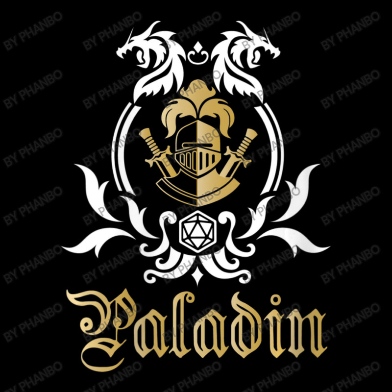 Paladin Class Dungeons And Rpg Dragons Cropped Hoodie by PhanBo | Artistshot