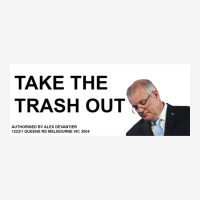 Scott Morrison Take Out The Trash Wheelie Bin Adjustable Cap | Artistshot