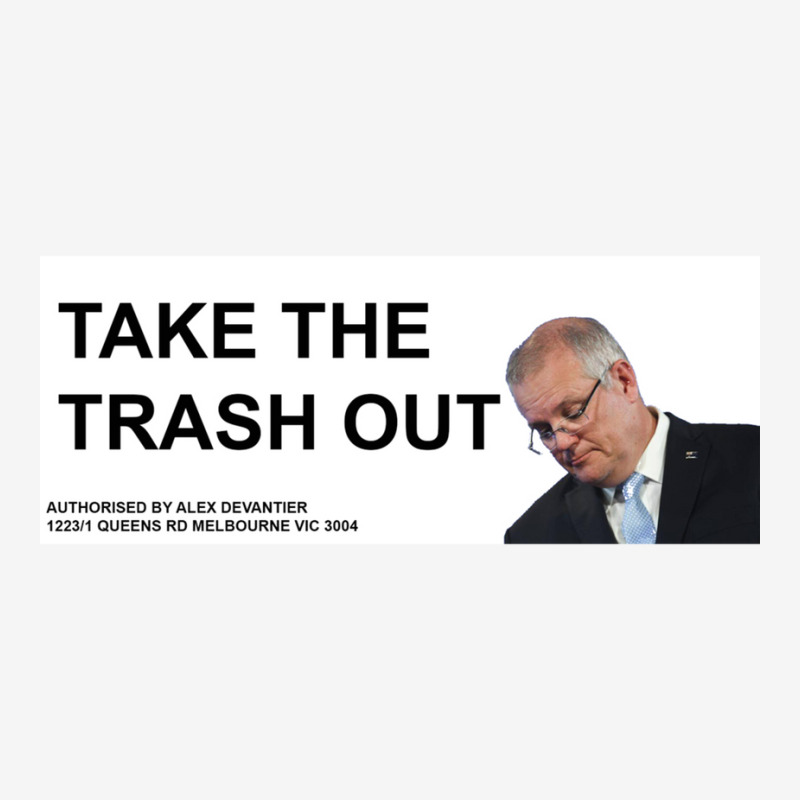 Scott Morrison Take Out The Trash Wheelie Bin Adjustable Cap by cm-arts | Artistshot