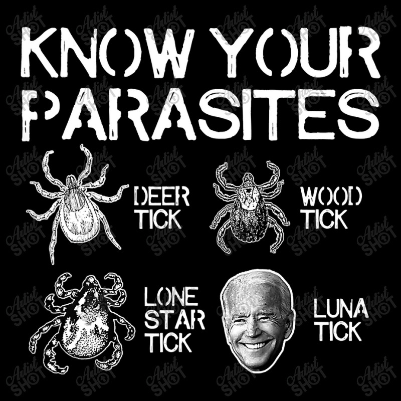 Know Your Parasites Tick Biden On Back Classic Adjustable Cap by home12 | Artistshot