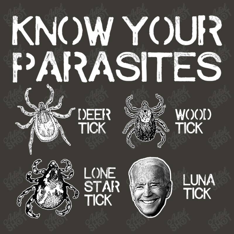 Know Your Parasites Tick Biden On Back Classic Bucket Hat by home12 | Artistshot