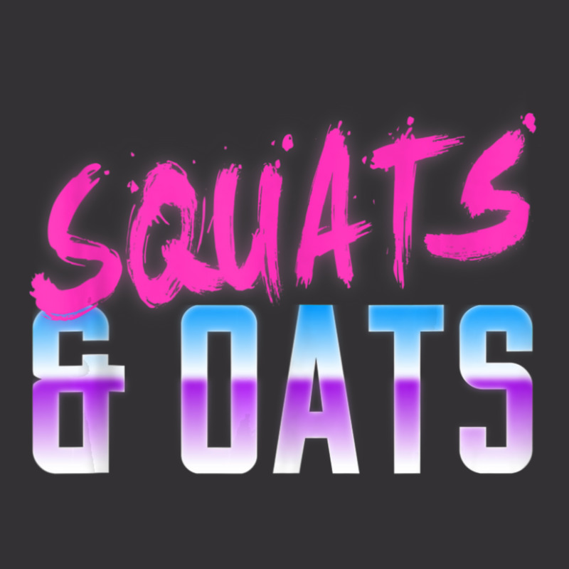 Squats & Oats Vintage Short by cm-arts | Artistshot