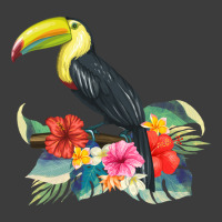 Toucan Exotic Birds Tropical Flowers Leaf Bird Of Paradise Sweatshirt Men's Polo Shirt | Artistshot