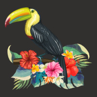 Toucan Exotic Birds Tropical Flowers Leaf Bird Of Paradise Sweatshirt Champion Hoodie | Artistshot