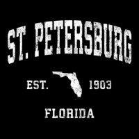 St. Petersburg Florida Fl Vintage Athletic Sports Maternity Scoop Neck T-shirt | Artistshot